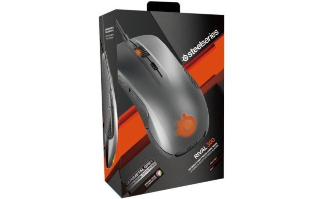 SteelSeries Rival 300 Gaming Mouse - Silver SteelSeries Rival 300 Gaming Mouse - Silver
